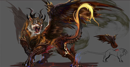 凶兽图片_四大凶兽_大荒十大凶兽-圈子花园图片