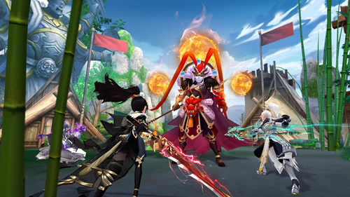 全体都有！去《武林外传手游》竹海深处抢秘藏！