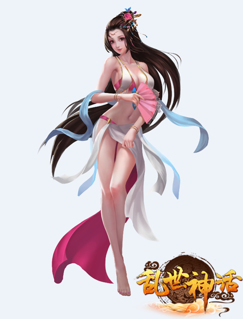 波涛汹涌 《乱世神话》美人图流出_360乱世神话资讯_360游戏大厅