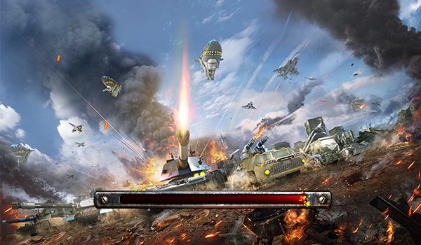 微操现红警真情怀 《钢铁战争》玩转史诗战役