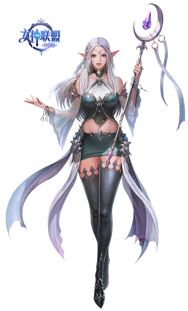 群体性治疗《女神联盟:天堂岛》精灵祭司介绍